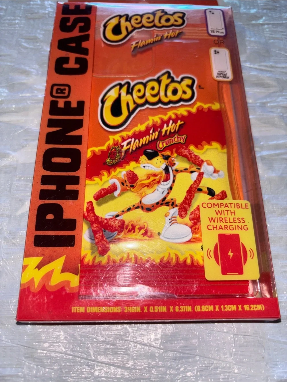 Flamin' Hot Orange iPhone Case - Branded
